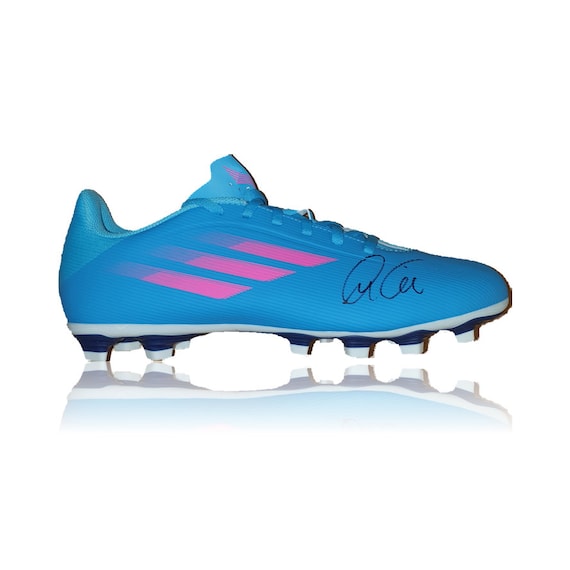 Thiago Alcantara Hand Signed Blue Football Boot - Etsy