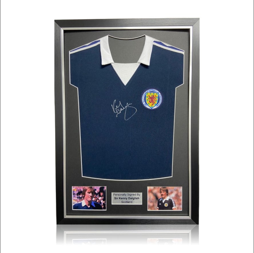 Kenny Dalglish Hand Signed Scotland 'ARGENTINA WORLD CUP 1978