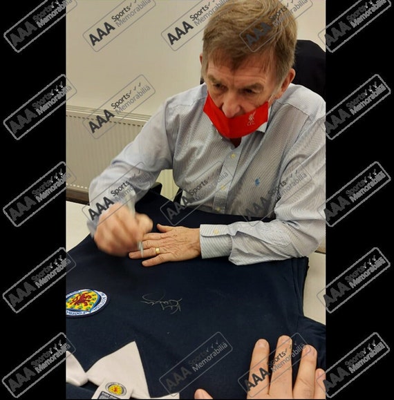 Kenny Dalglish Hand Signed Scotland 'ARGENTINA WORLD CUP 1978