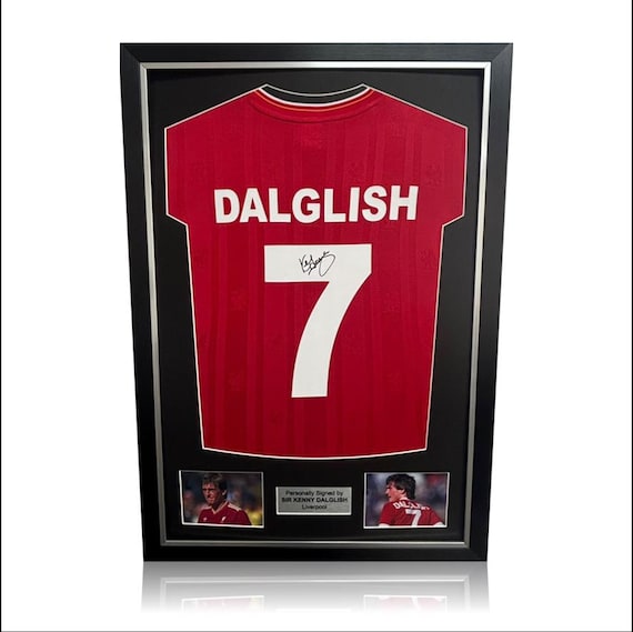 Kenny Dalglish Signed Crown Paints #7 1985-86 Liverpool Home Shirt