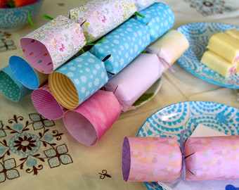 Kids Eco -friendly Birthday fill your own DIY crackers