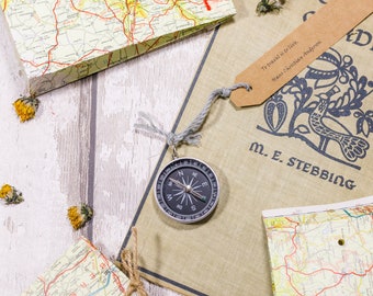 Eco- friendly Map wedding favour bags