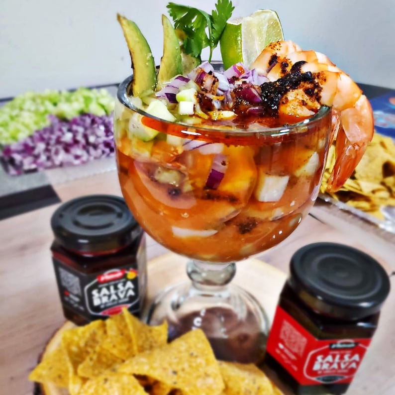 Hot Sauce Salsa Brava Salsa Macha Roja Keto Curry Sauces Etsy