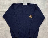 Burberry 39 s vintage crewneck sweater chest logo