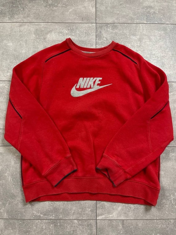 vintage nike sweatshirt big logo