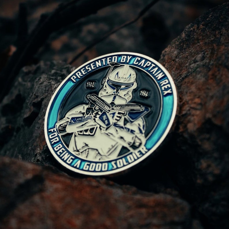 Captain Rex Challenge Coin - Etsy Canada