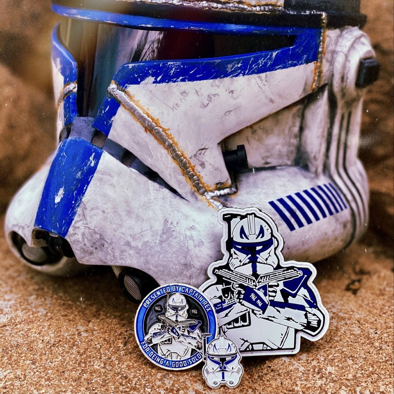 Captain Rex Challenge Coin - Etsy Canada