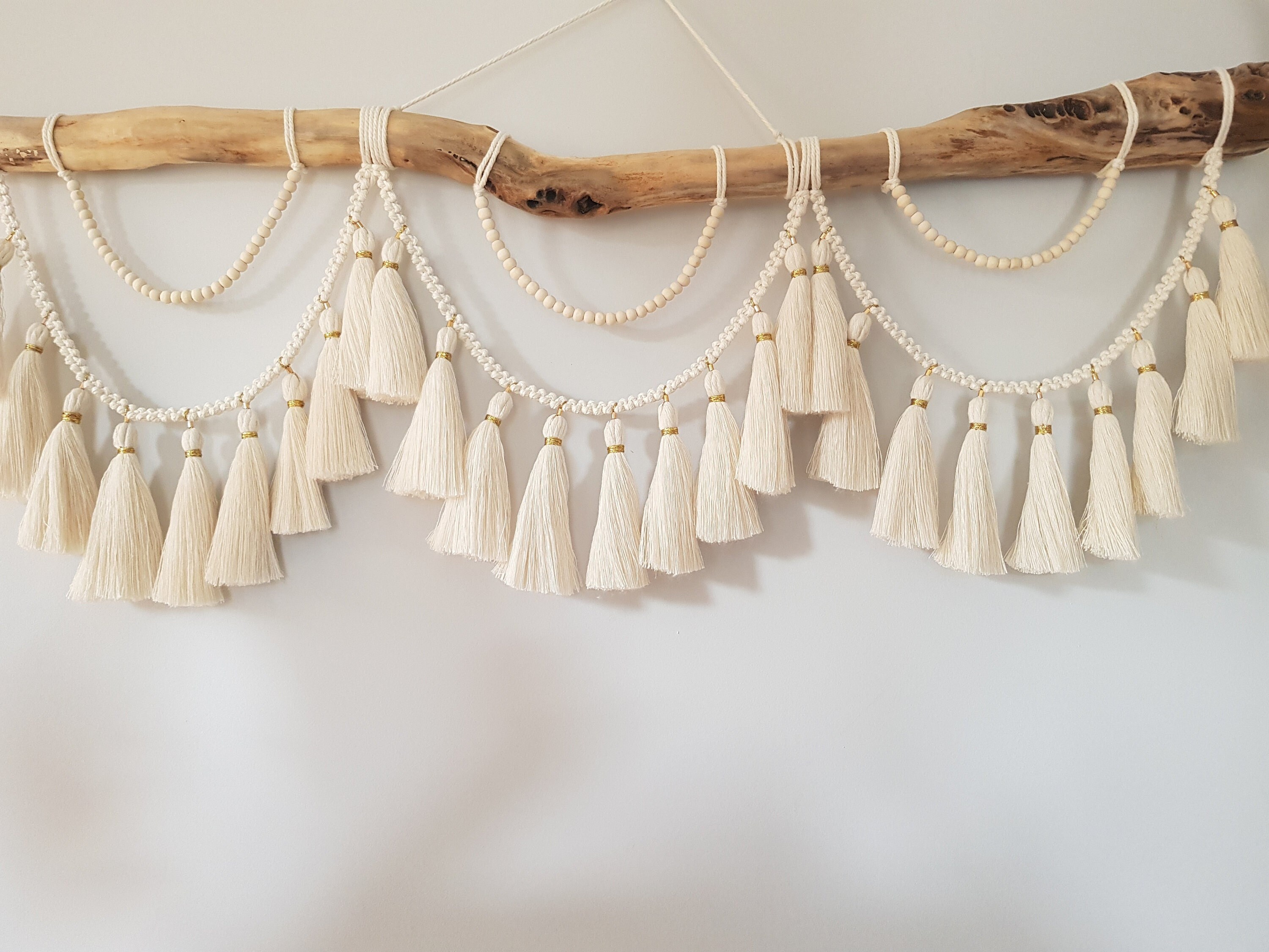 Grand Macramé Mural