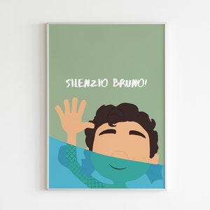 Silenzio Bruno! (Luca Paguro): stampe minimaliste (disponibili in formato A5/A4)