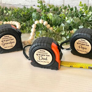 Personalized Tape Measure | Father’s Day Gift | Gifts For Grandpa | Tool for Dad | Husband Gifts | Custom Gifts | Tape Measure