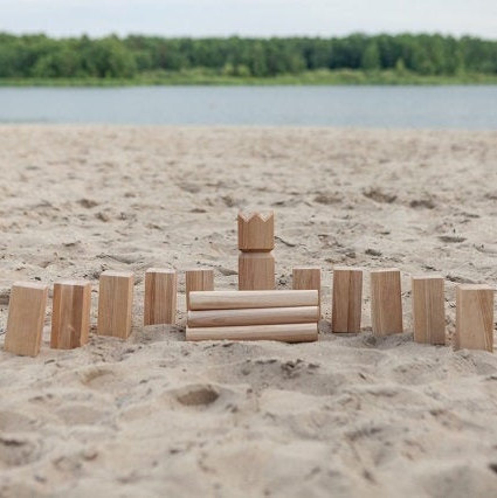 Kubb Viking Chess premium quality Scandinavian wood game Etsy