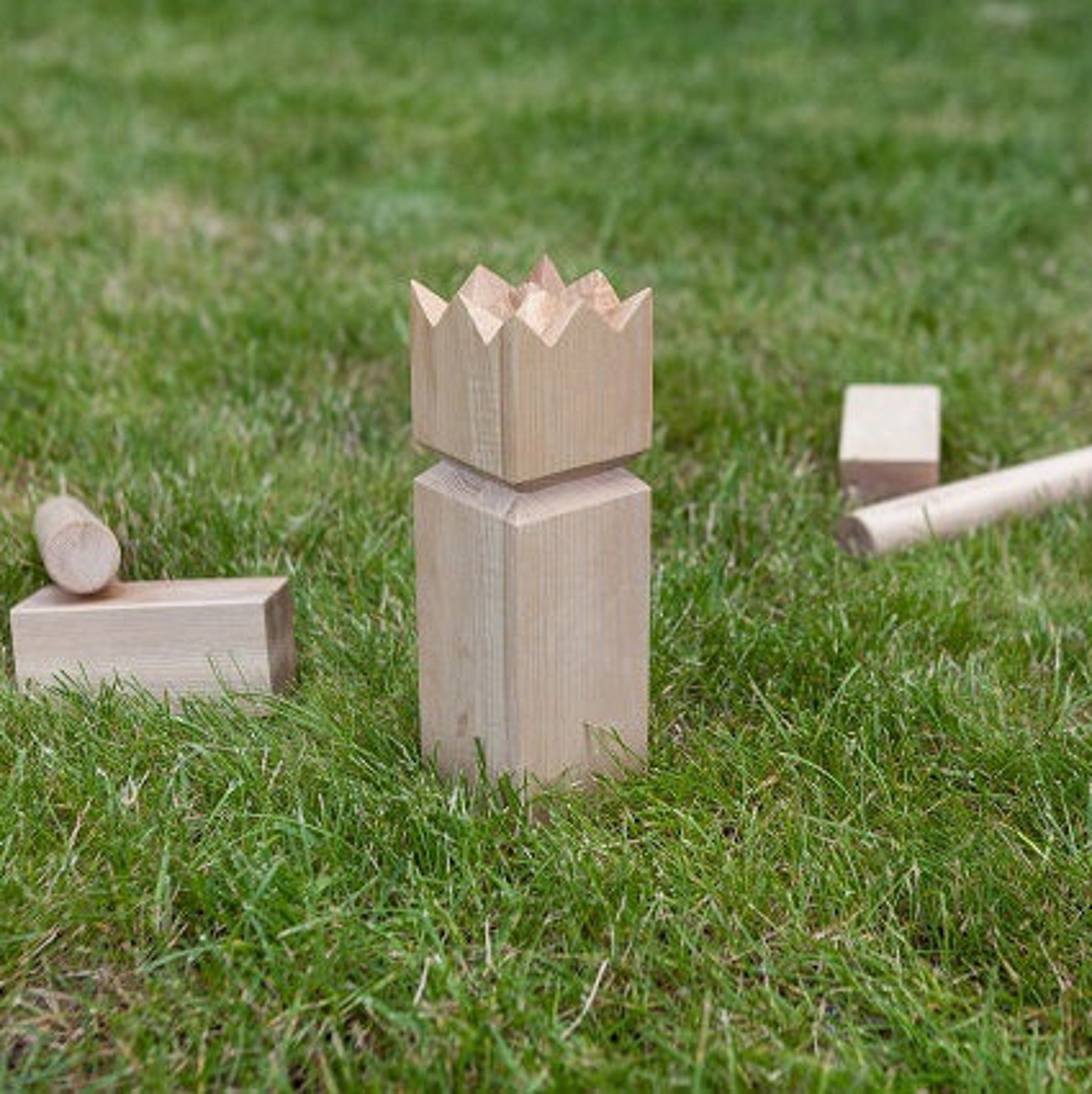 Kubb Viking Chess premium quality Scandinavian wood game Etsy