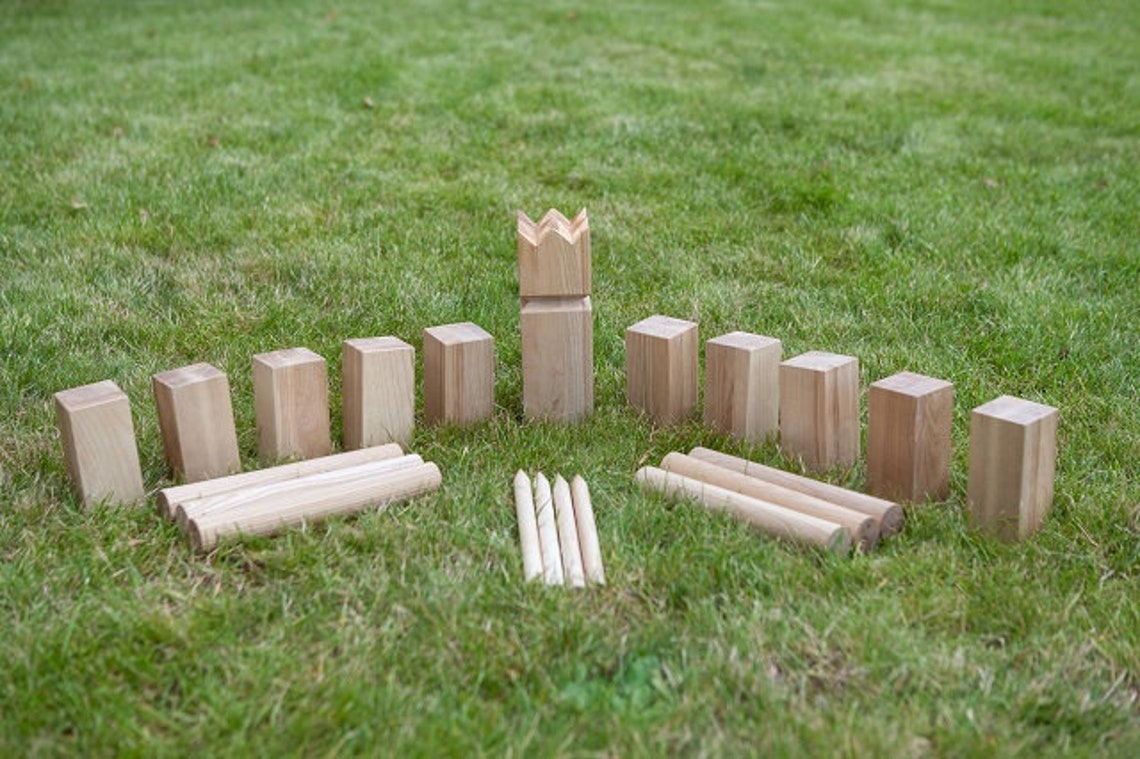 Kubb Viking Chess outdoor premium quality game Swedish wood Etsy Kubb Viking Chess outdoor premium quality game Swedish wood Etsy