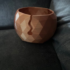3D Printed Premium Yarn Bowl, Very Large Bowl, Yarn Storage, 19.5
