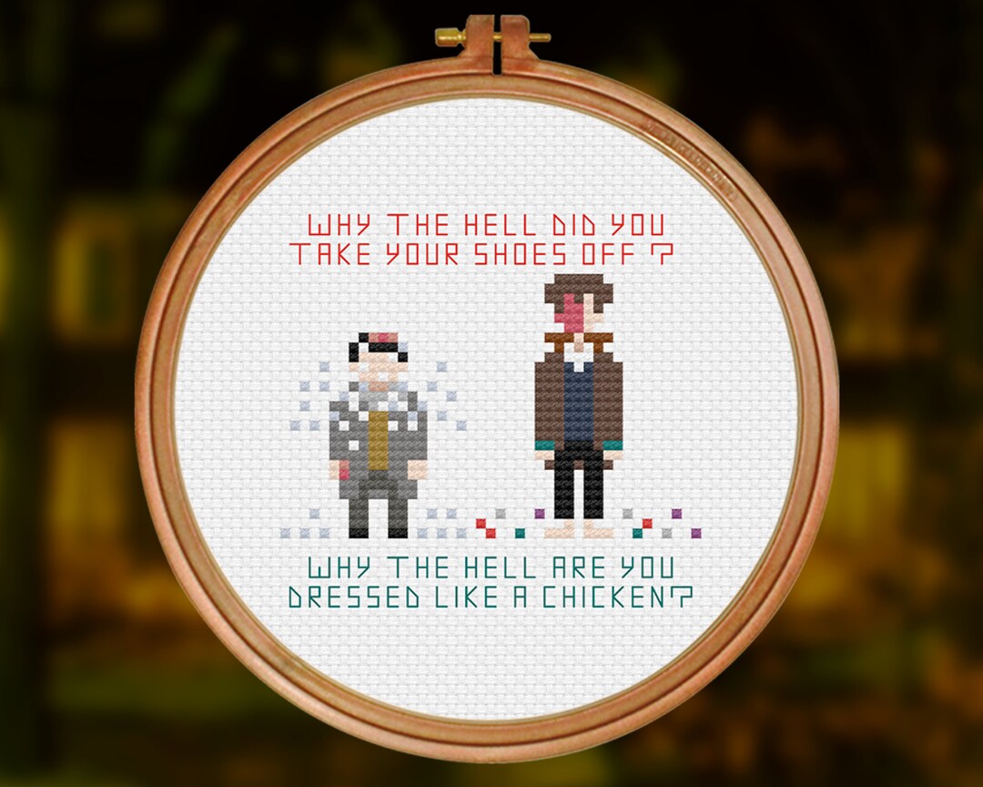 Home Alone Wet Bandits Christmas Collection Counted Cross Stitch