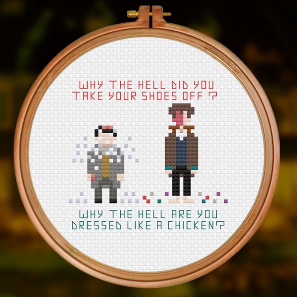 Home Alone Wet Bandits Christmas Collection Counted Cross Stitch Pattern