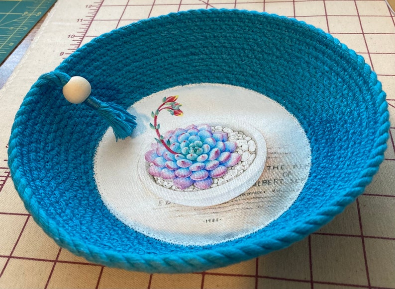 Hand Made Rope Bowl - Etsy