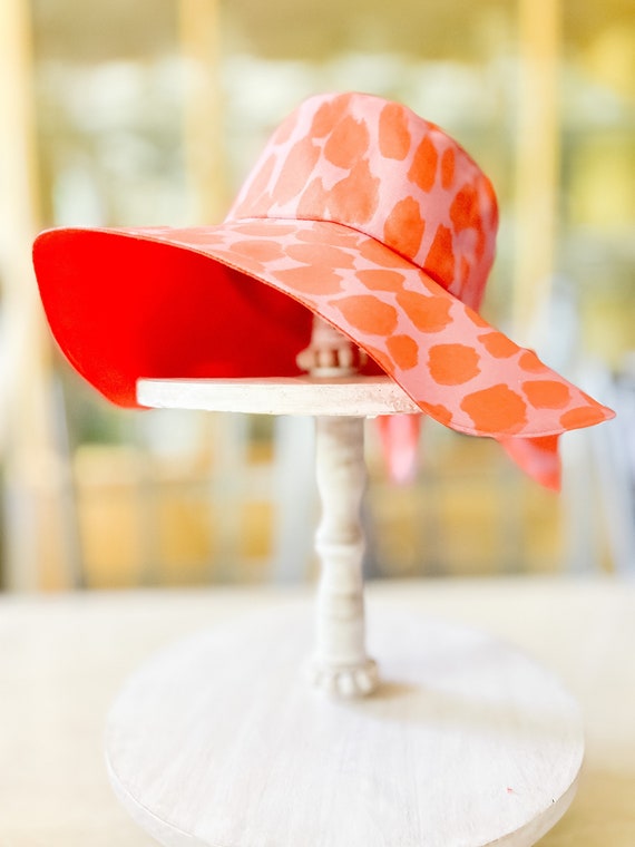 Hand MADE FLOPPY‎ SUMMER HAT. Meghan 5 main image 4