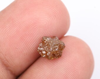 2.22 CT, 6.20 X 6.00 MM, Natural Rough Diamond, Raw Diamond, Cube
