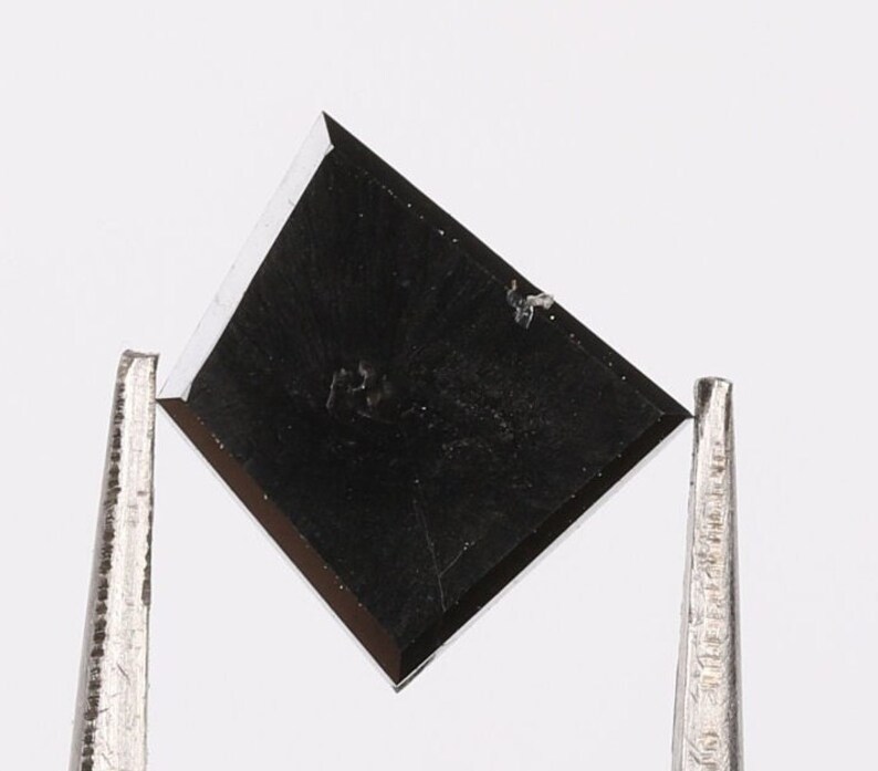 1.06 CT Kite Shape Fancy Black Color Natural Diamond for - Etsy