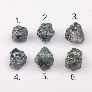 4 - 7 CT Size Natural Loose Blue Raw Diamond, Rough Blue Diamond, Uncut raw diamond For Making Diamond Jewelry, Engagement & Wedding Ring.