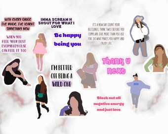 ariana grande lyrics etsy