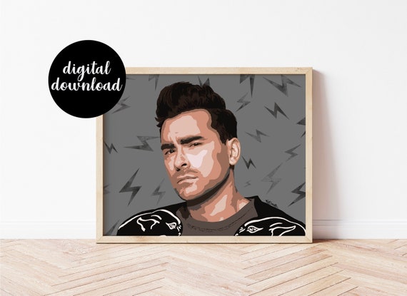 David Rose Dan Levy Schitt's Creek Digital Download Print