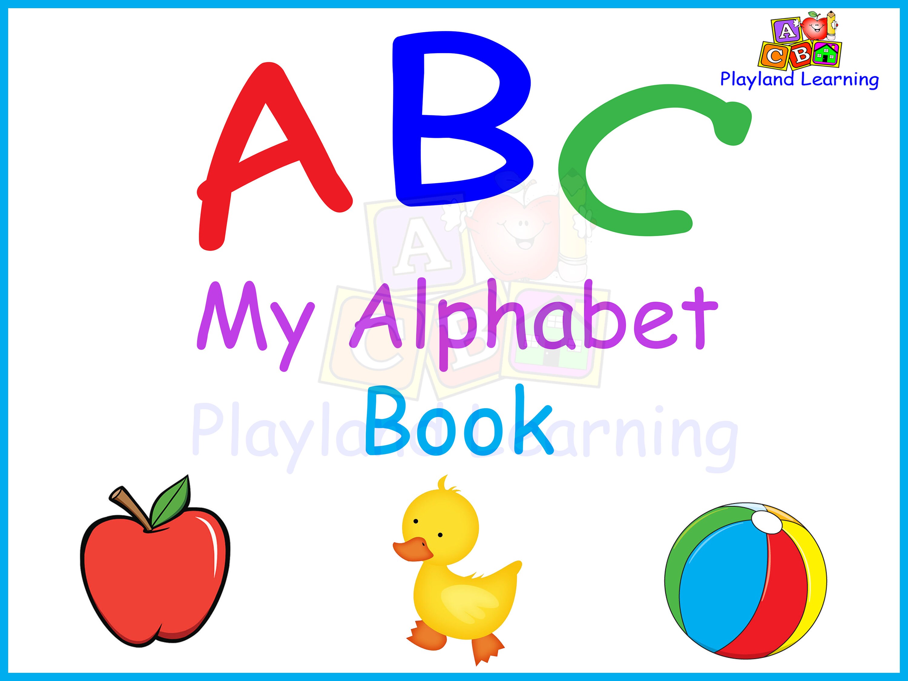 my alphabet book busy book printable instant download etsy