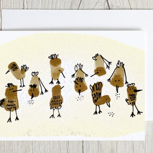 Carte de vœux poulailler, anniversaire, anniversaire, merci, original, ferme, animal, blanc, maman, papa, sœur, ami, fait main, unique,