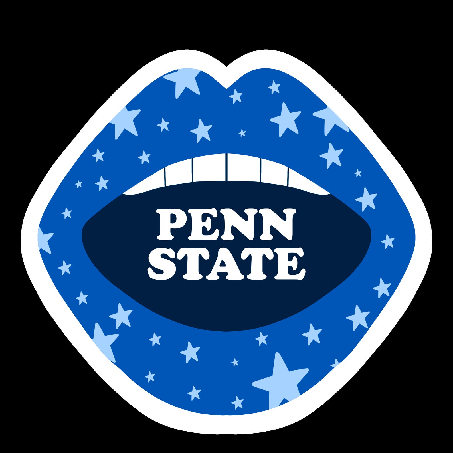 PSU Inspired Sticker Pack of 3 - Etsy