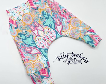 Rainbow Geo Harem Pants, Baby Toddler Leggings