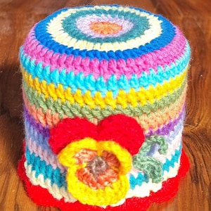 Toilettenpapier Hütchen gehäkelt