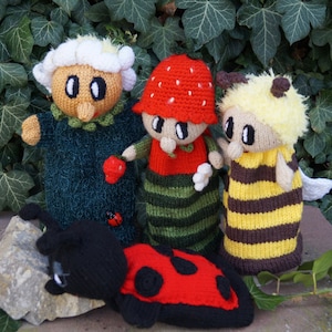 Handpuppen &quot;im Garten&quot;