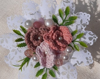 Crochet bouquet