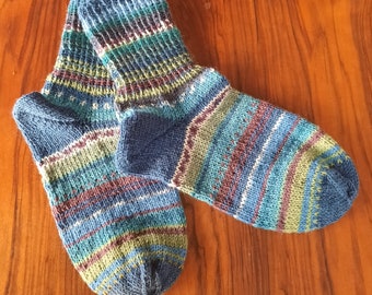 Hand knit stockings