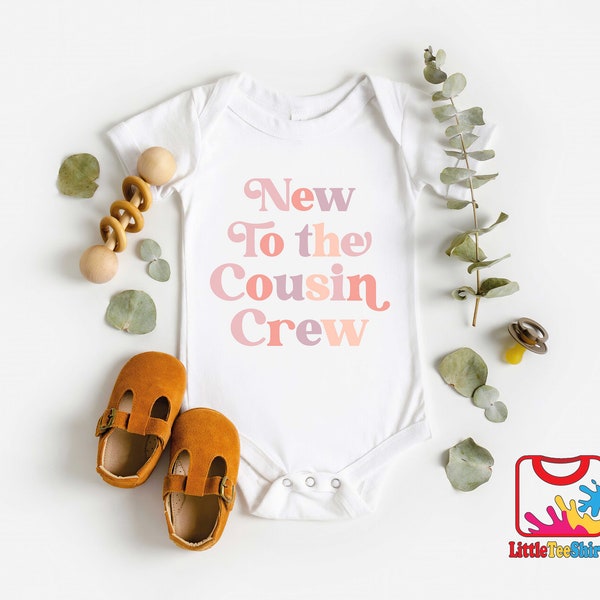 New to the Cousin Crew Baby Onesie®, New to the Cousin Crew, Girl Cousin shirt, baby shower gift, Baby Onesie, Baby Onesie®, baby gift