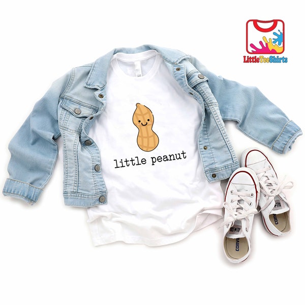 Little Peanut Kids Shirt- Little Peanut Shirt - Cute Modern Toddler Shirt - Cute Toddler Shirt