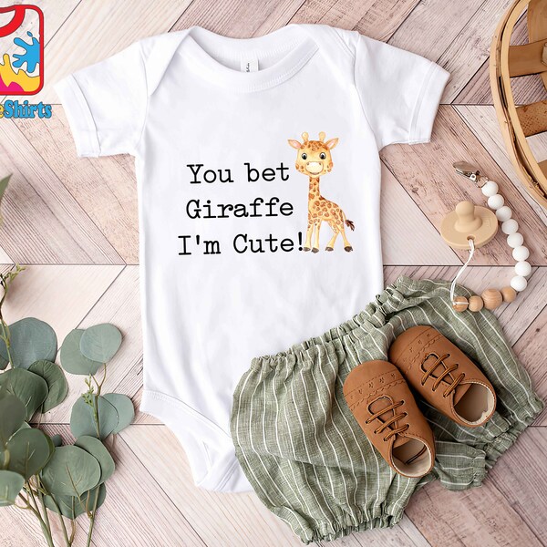 Giraffe Baby Clothes Etsy
