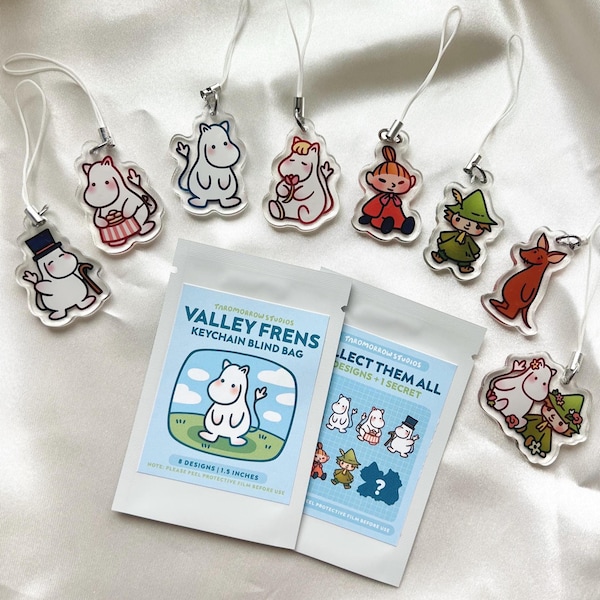 valley frens acrylic keychain blind bag