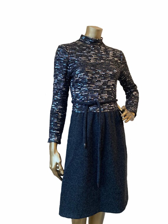 CHRISTIAN DIOR haute couture knitted dress, Autumn