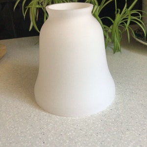 Replacement bell sale shaped glass shade
