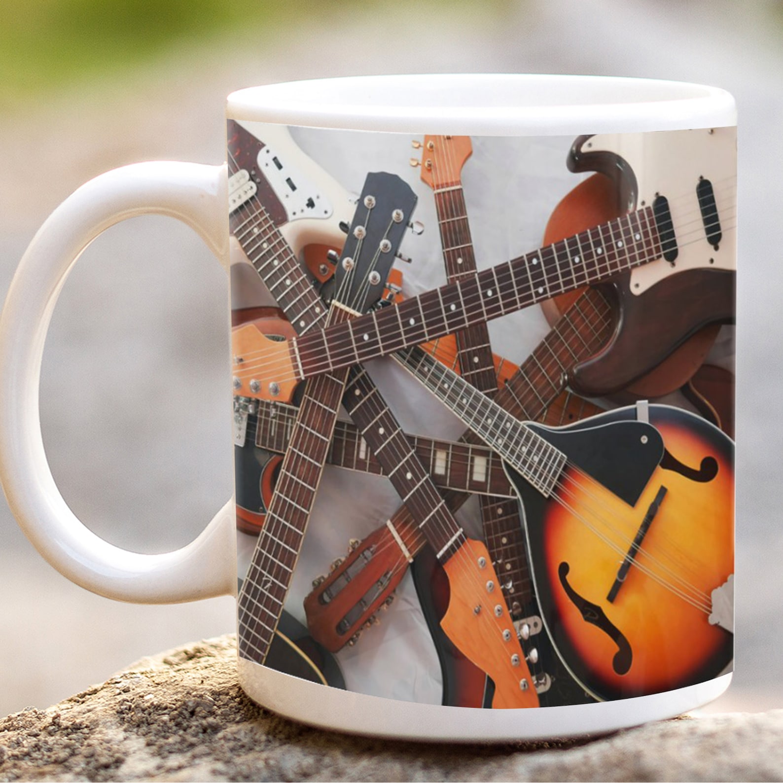 Guitar Mug Guitar Gifts Guitar Gift For Men Guitarist Gift Etsy