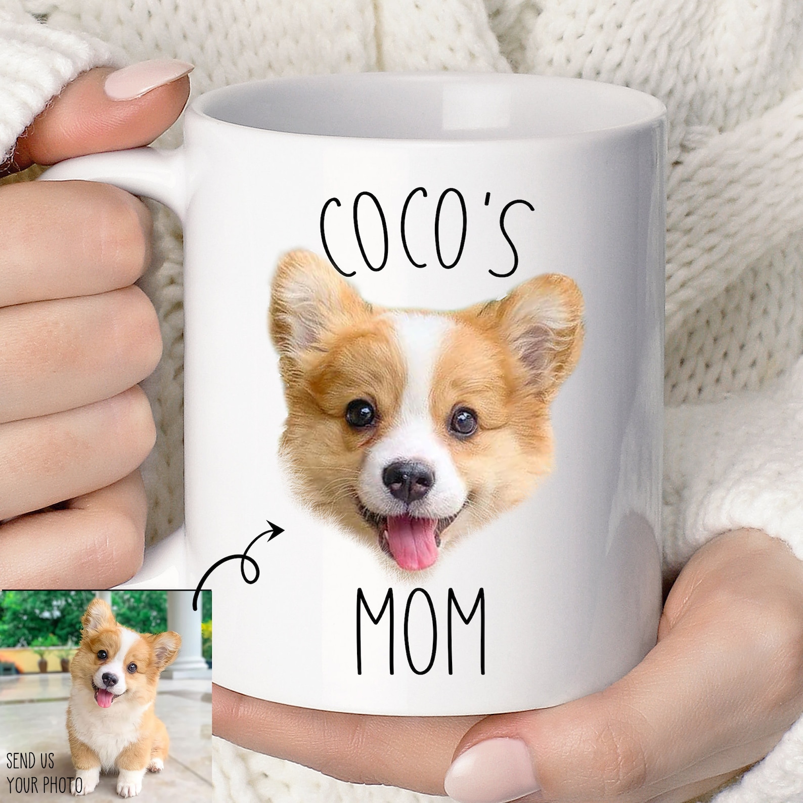 Personalized Dog Mug Dog Person Gift Custom Dog MugDog Mug Etsy