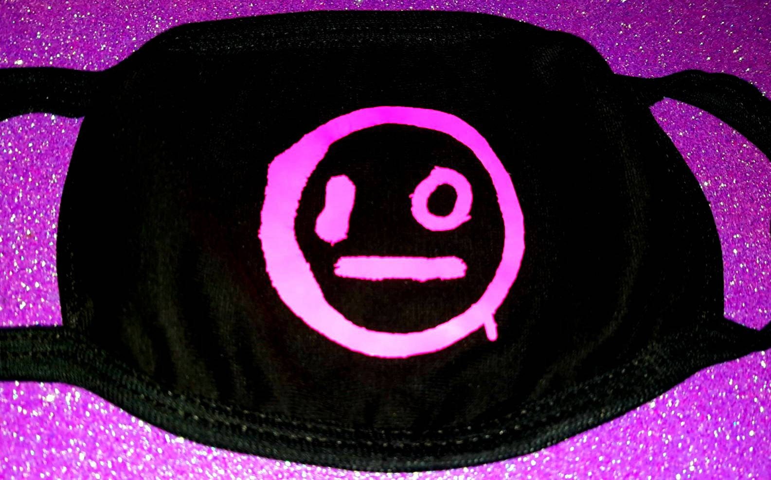 I_o Face Mask Dust Mask EDM Dj Techno Demon Rave Outfit Etsy
