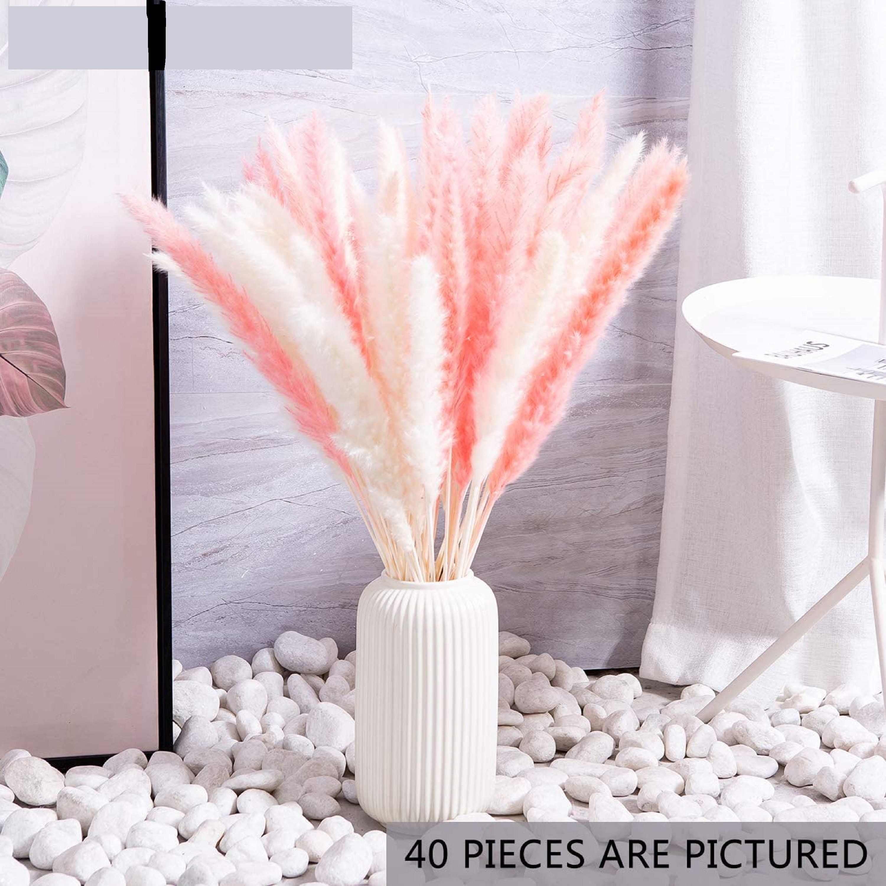 Dried White Pampas Grass 30 PcsPacked Alone Natural Home Etsy