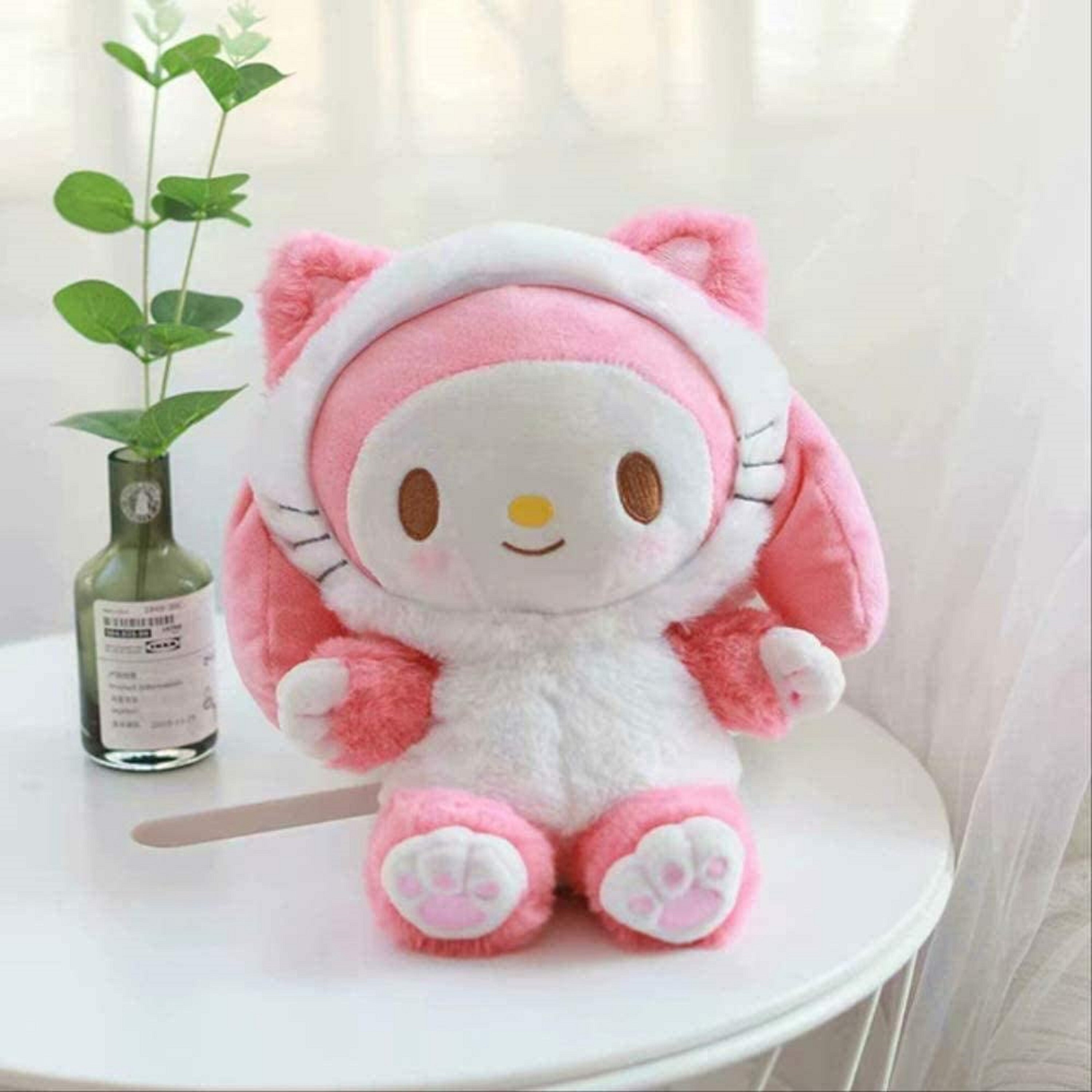 My melody cosplay dog plush stuffed toy doll 8' new soft birthday gift My melody cosplay dog plush stuffed toy doll 8' new soft birthday gift
