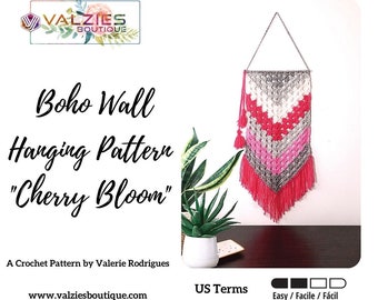 Boho Crochet Wall Hanging Pattern| DIY Wall Hanging