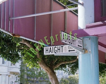 Haight Ashbury Sign - Etsy