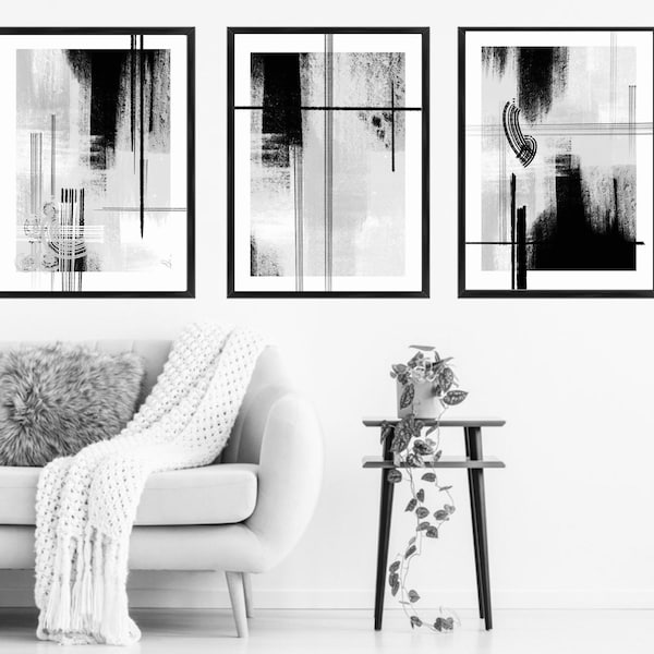 Art Prints Set of 3 Etsy