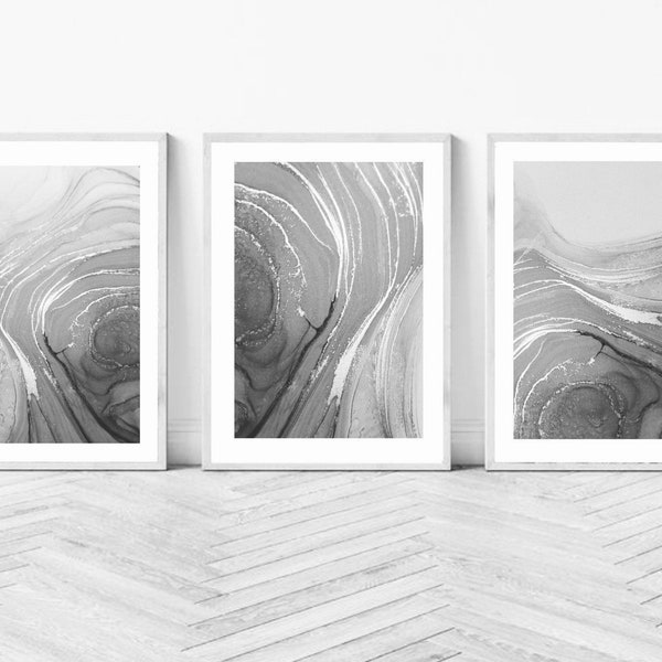 Grey Wall Art Etsy UK